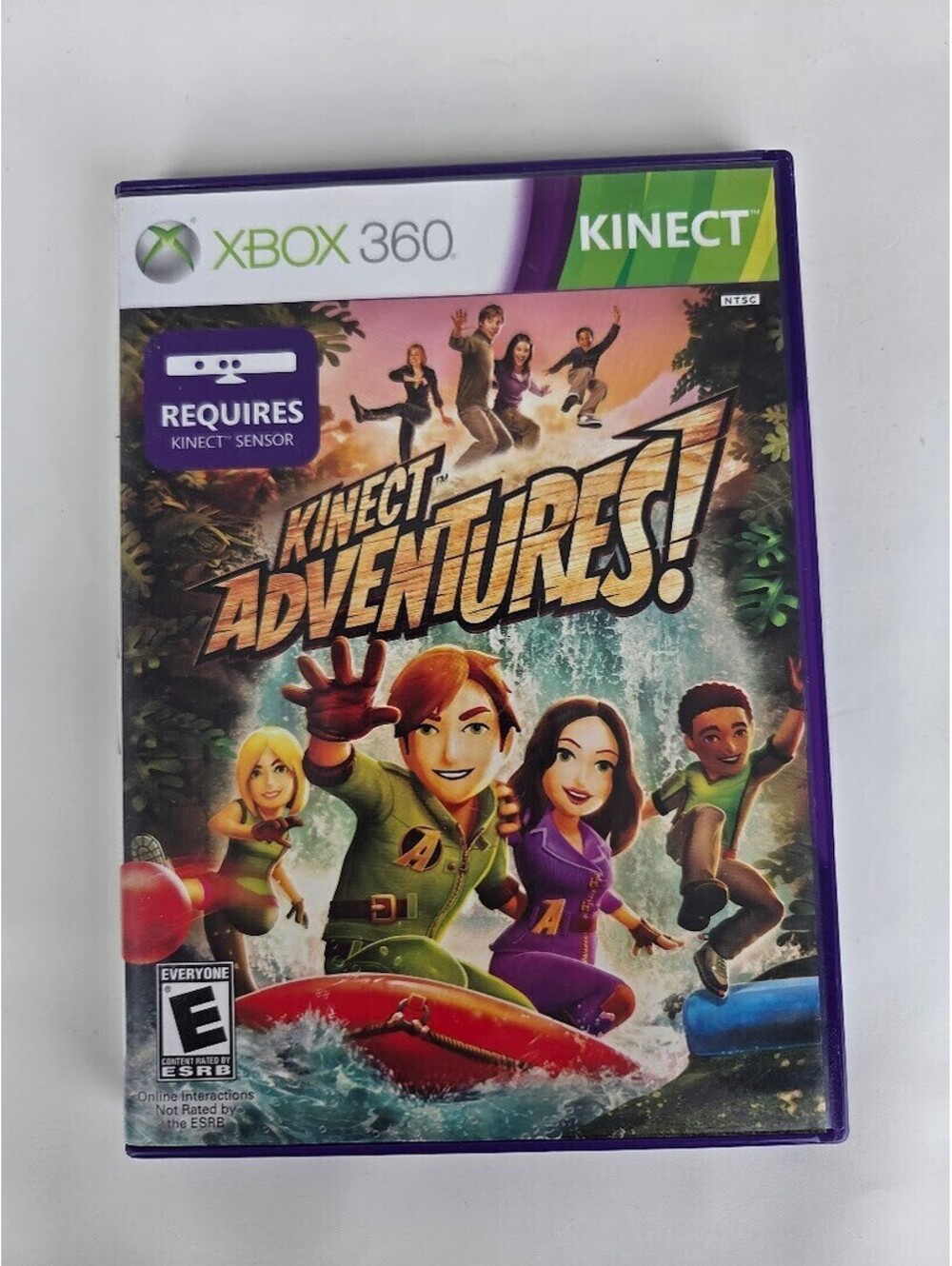 Kinect Adventures Xbox 360 Game 2010 Microsoft Motion Sports Family Party